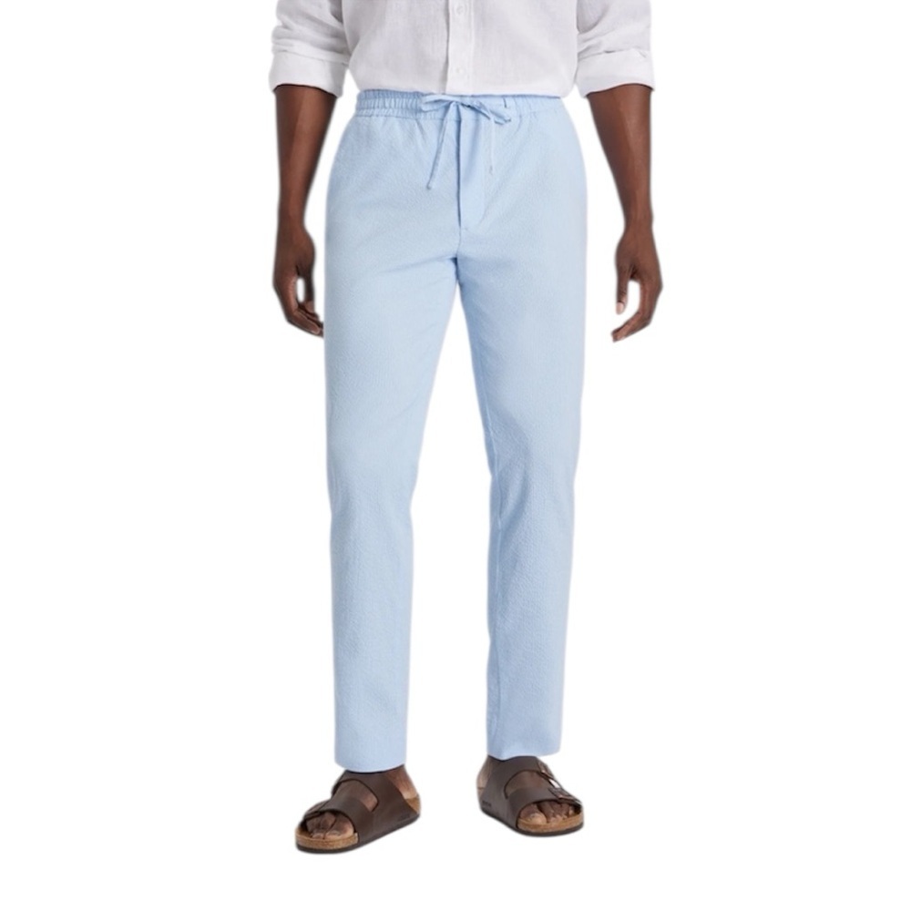 🆕 EXPRESS Men’s Light Blue Trouser chino Pants Size XS